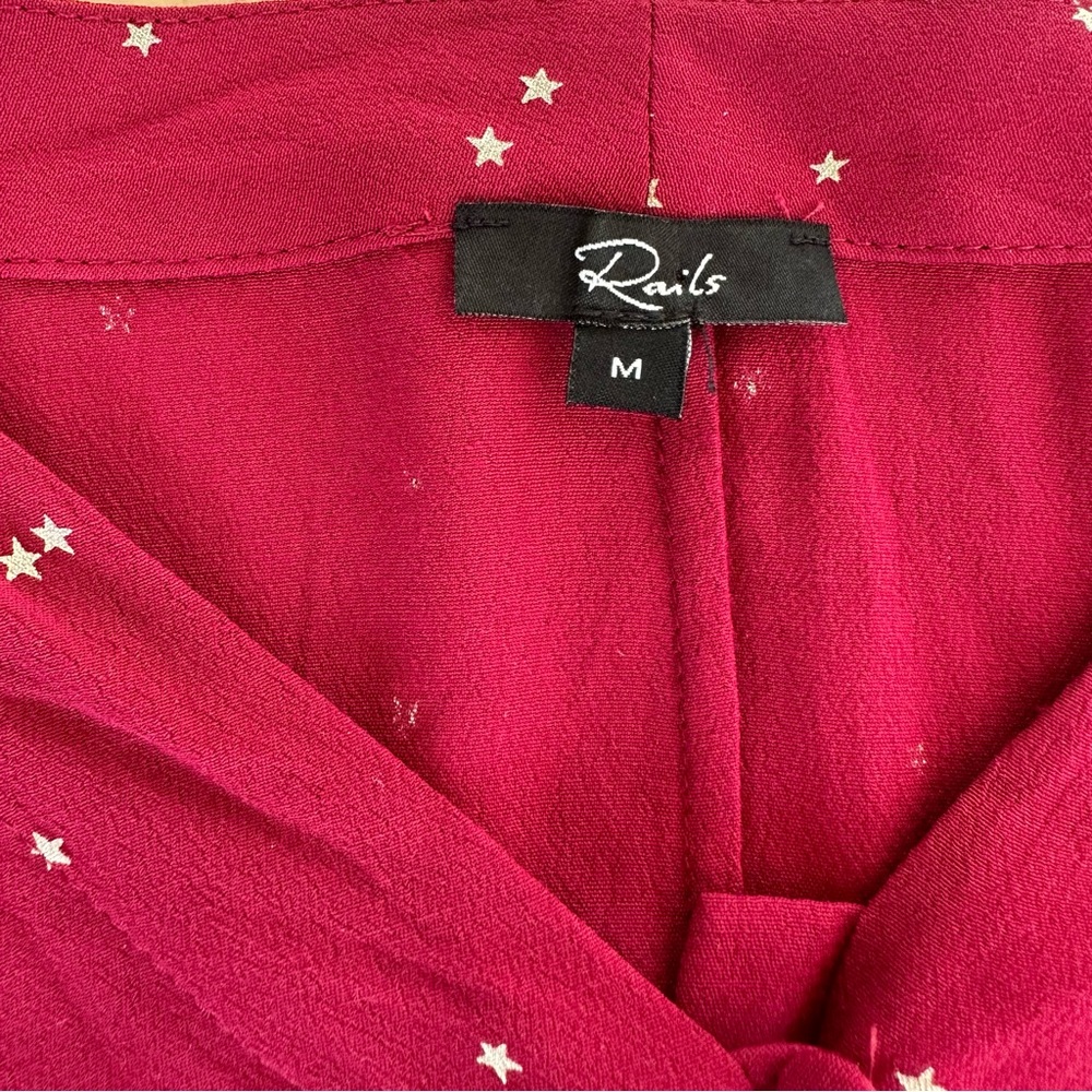 Rails Sloane Top In Rouge Gradient Stars Print - image 6